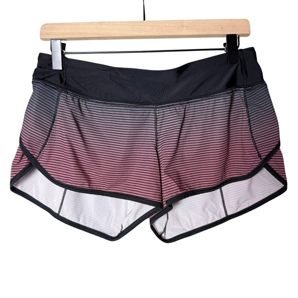 Lululemon Speed Short *H2O Gradient Speed Short Yum Yum Pink Alberta Lake/Black - Picture 1 of 9